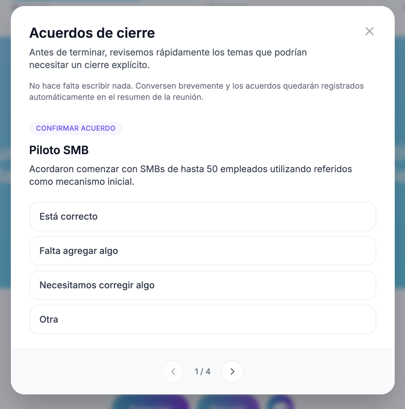 Vista previa de Acuerdos de Cierre