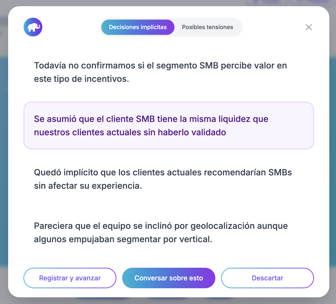 Vista previa de Elefante blanco